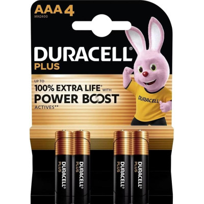 DURACELL Power Boost  MN2400 MiniStilo AAA 100 BL4x10